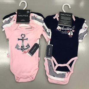 New authentic NAUTICA baby girl romper set SOLD